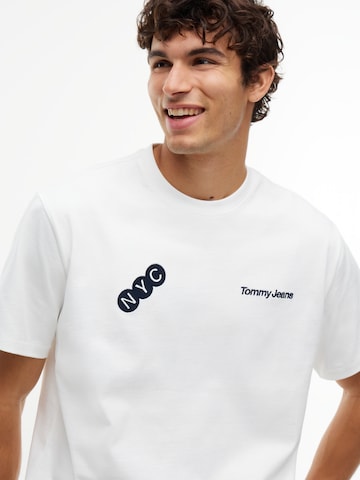 Tommy Jeans Tričko 'NYC' – bílá