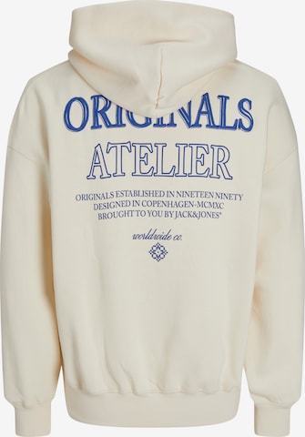 JACK & JONES Sweatshirt 'Santorini' in Beige