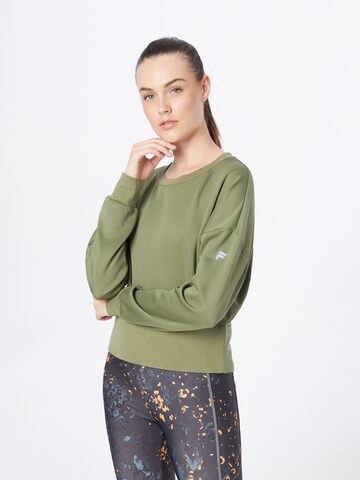 Sweat-shirt 'CHANDOLIN' FILA en vert : devant