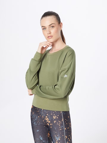 FILA Sweatshirt 'CHANDOLIN' in Green: front