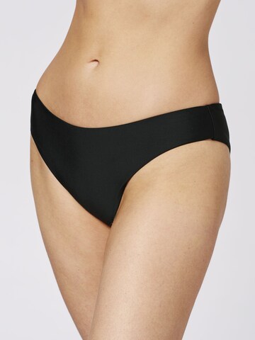 CHIEMSEE Bikinihose 'Mix&Match' in Schwarz: Vorderseite