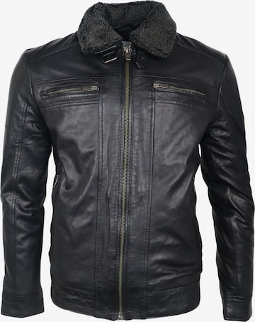 RICANO - Chaqueta de entretiempo en negro: frente