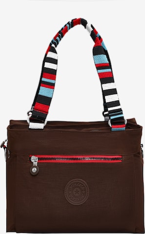 Mindesa - Bolso de hombro en marrón: frente