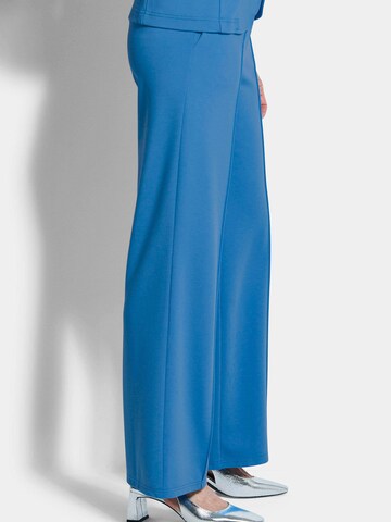 Goldner Loose fit Trousers in Blue