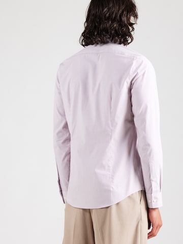 Slim fit Cămașă de la Calvin Klein pe roșu