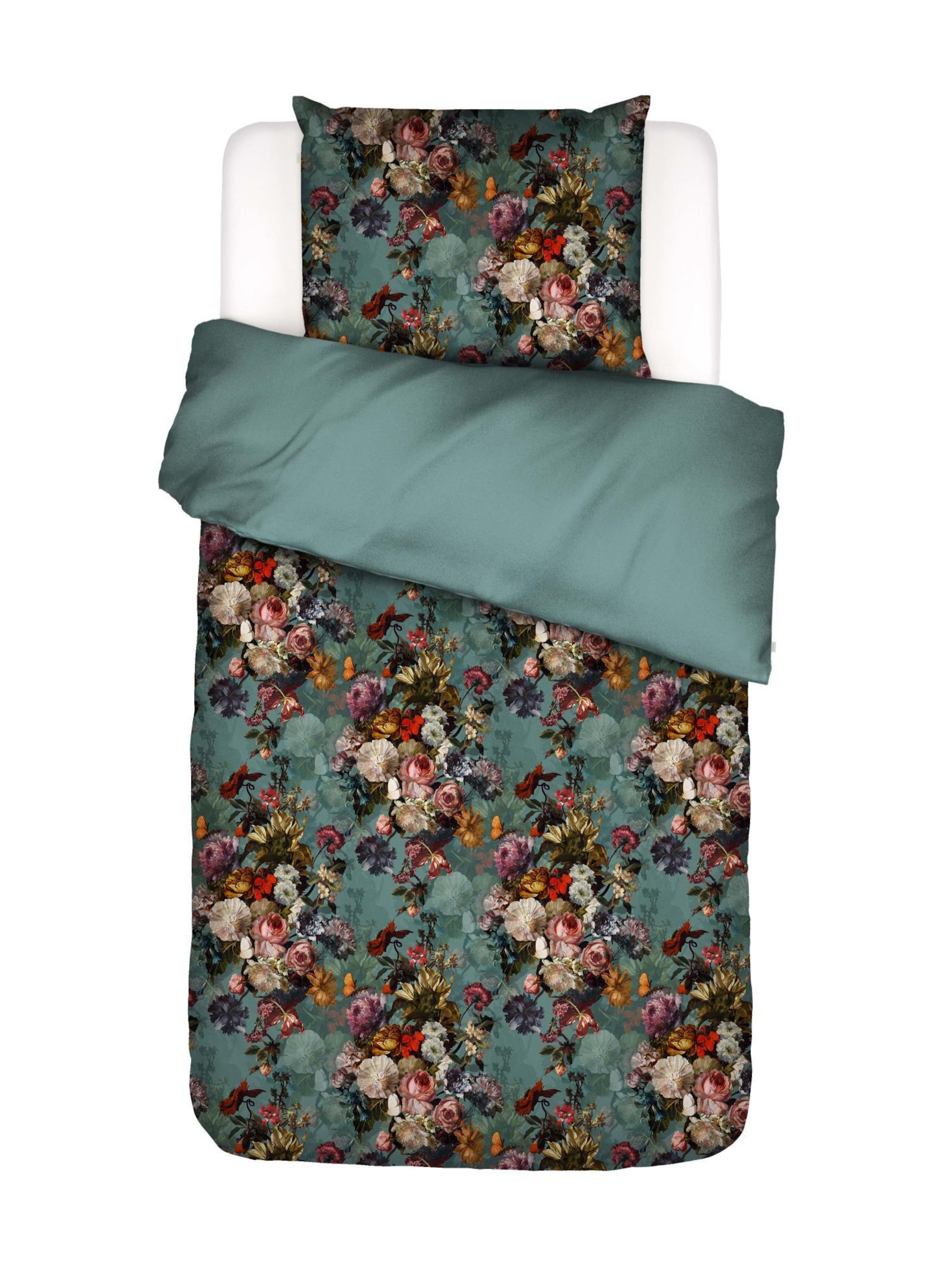 ESSENZA Duvet Cover in Blue: front