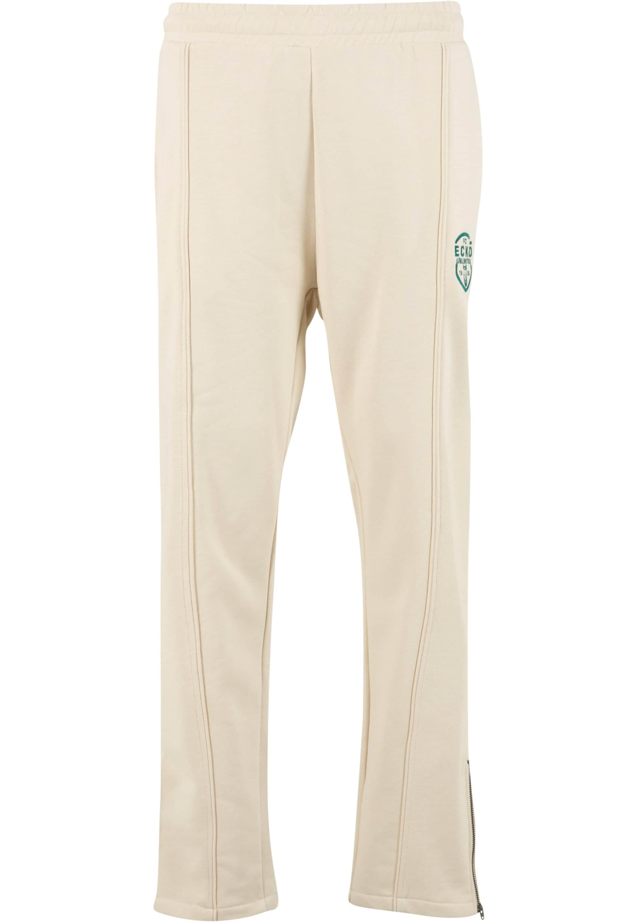 Ecko UnlimitedHlače - bež boja: prednji dio