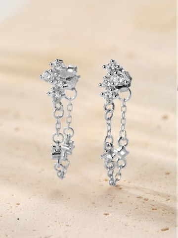 Boucles d'oreilles 'Cluster Blossom' Hey Happiness en argent