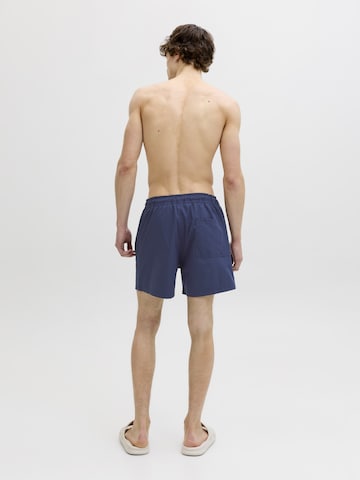 JACK & JONES Ujumispüksid 'JPSTMaui Tropic', värv sinine
