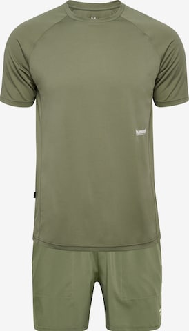 Hummel Træningsdragt 'Pulse' i grøn: forside