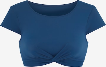 LASCANA ACTIVESportski bikini gornji dio - plava boja: prednji dio