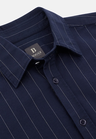 Boggi Milano Regular fit Overhemd in Blauw