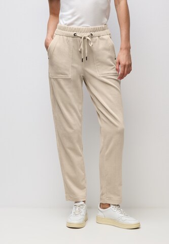 STREET ONE Regular Pants in Beige: front