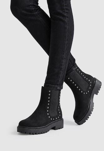 Findlay Bootie 'SNAT' in Black: front