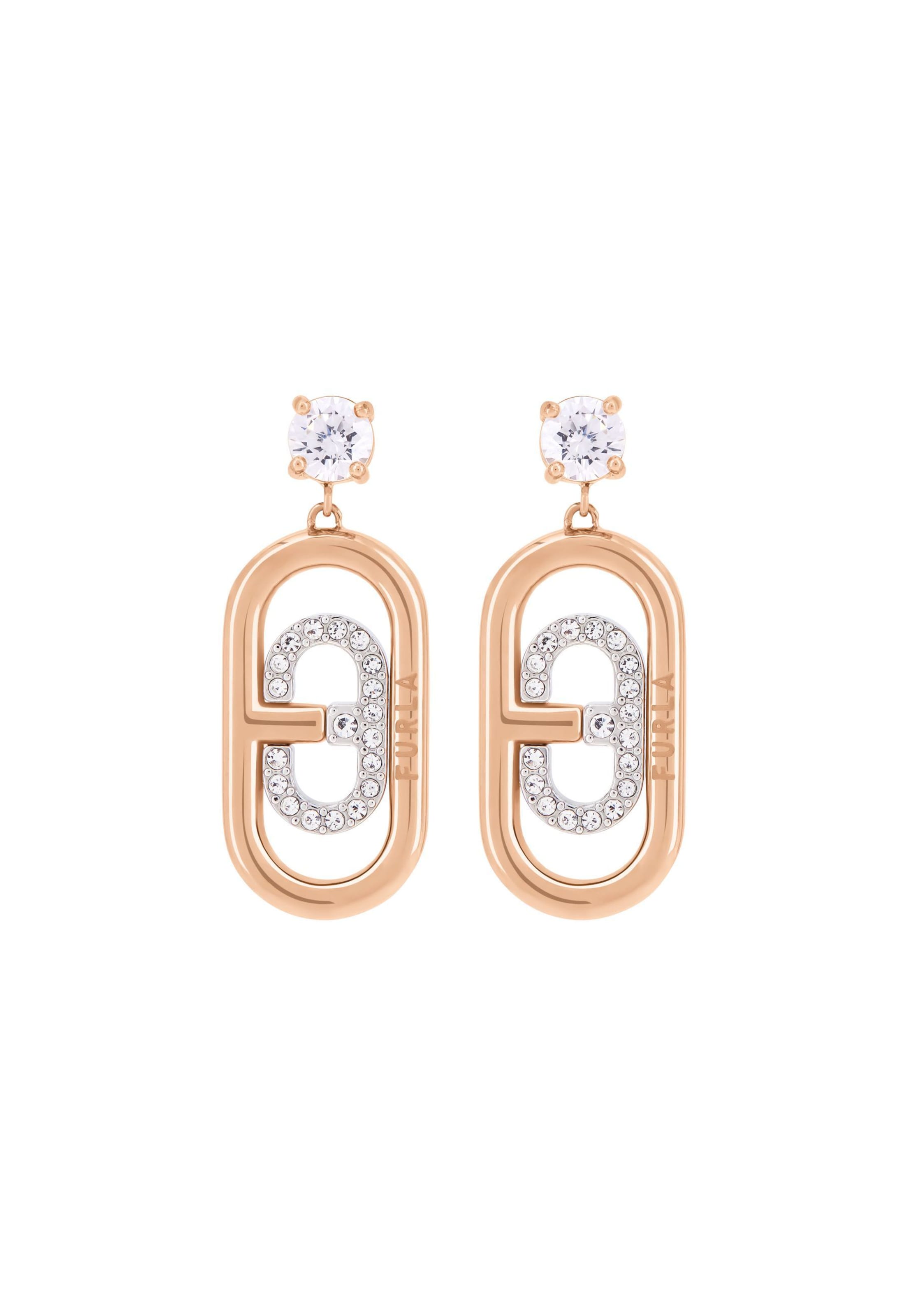 Orecchini Furla Jewellery di colore oro, Visualizzazione prodotti