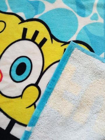 SpongeBob Bathrobe 'FUN DAY' in Blue