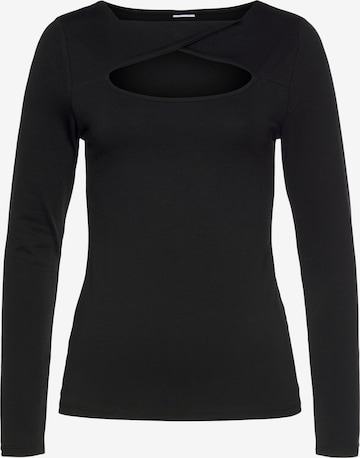 LASCANA - Camisa em preto: frente