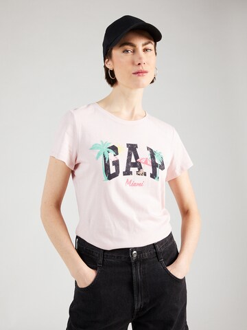 GAP T-shirt i rosa: framsida