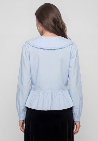 faina - Blusa en azul
