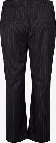 Zizzi Regular Trousers 'MPIN' in Black