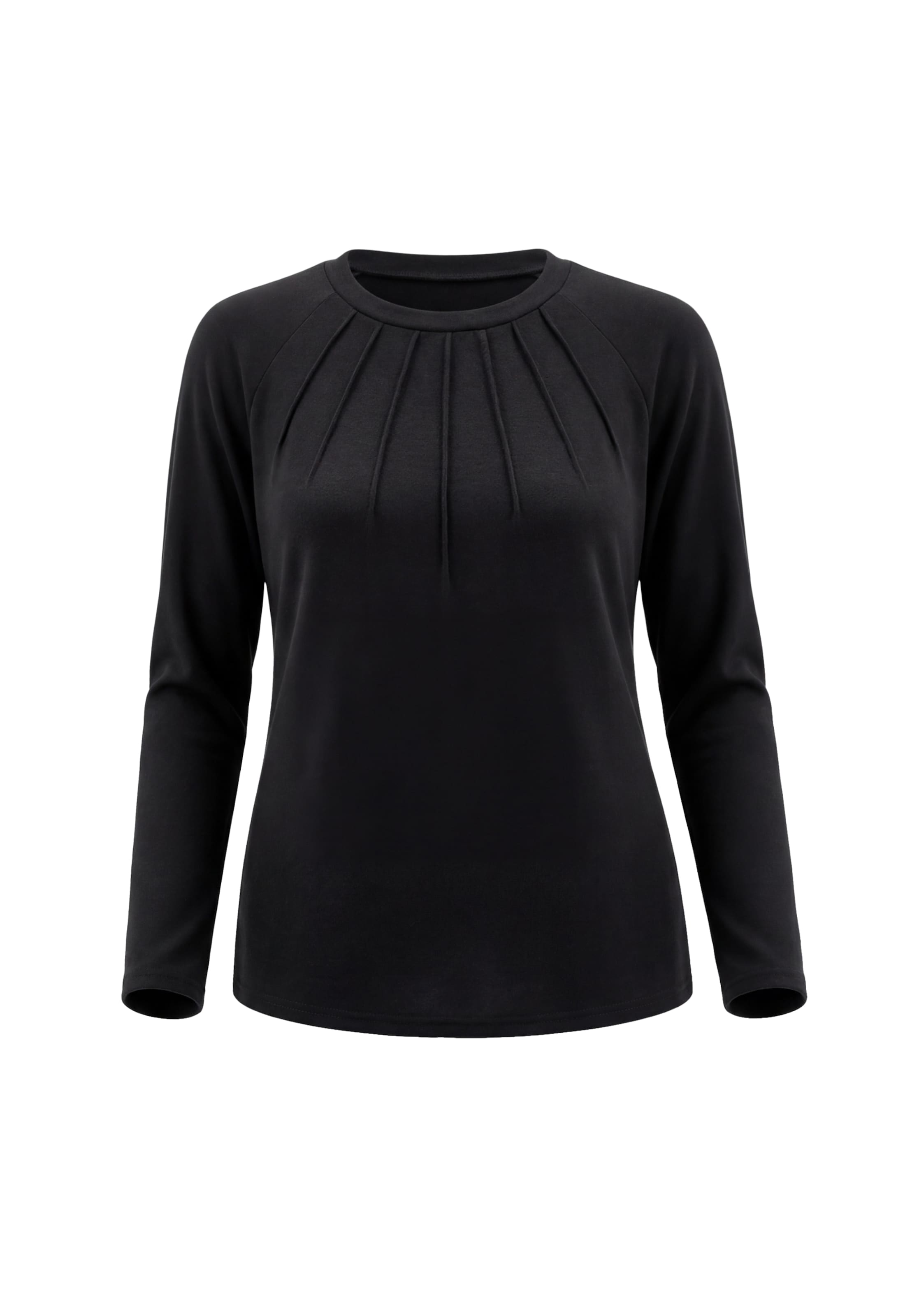 faina Shirt in Schwarz: Vorderseite