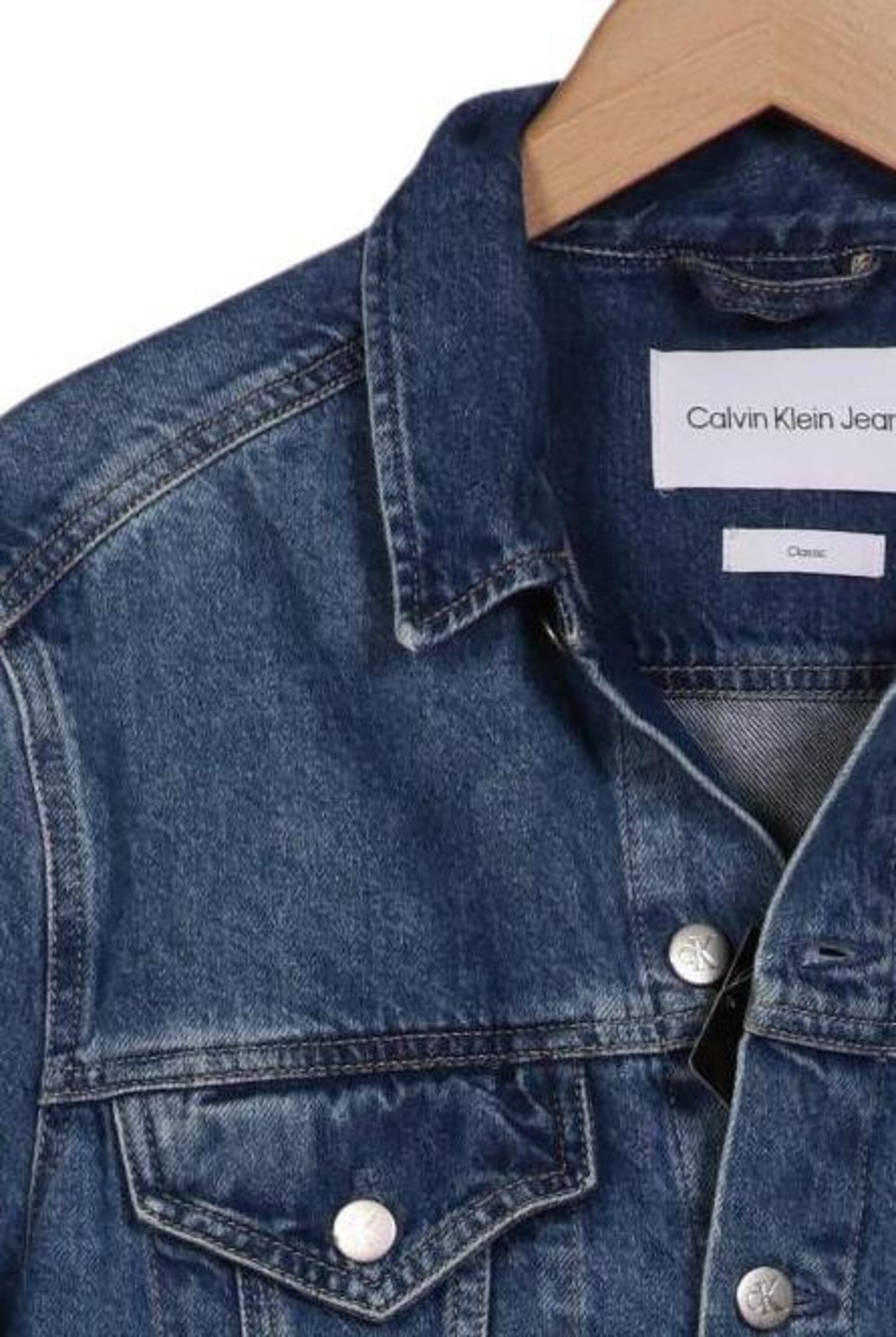 Calvin Klein Jeans Jacket & Coat in S in Blue