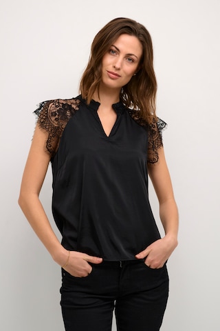 Cream Blouse 'Nola' in Black: front