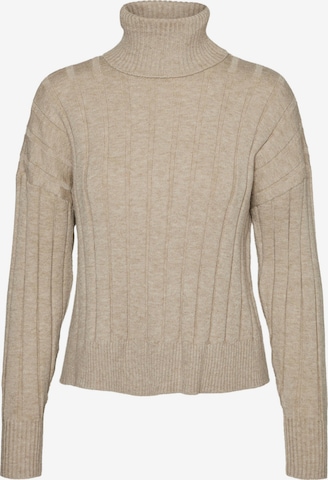 Pull-over 'LILLIE' VERO MODA en beige : devant