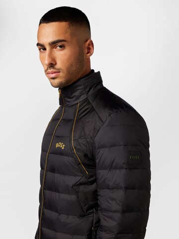 BOSS Between-Season Jacket 'Sarek' in Black