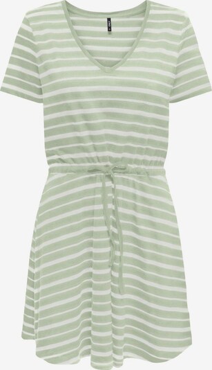 ONLY Šaty 'MAY' - zelená / biela, Produkt