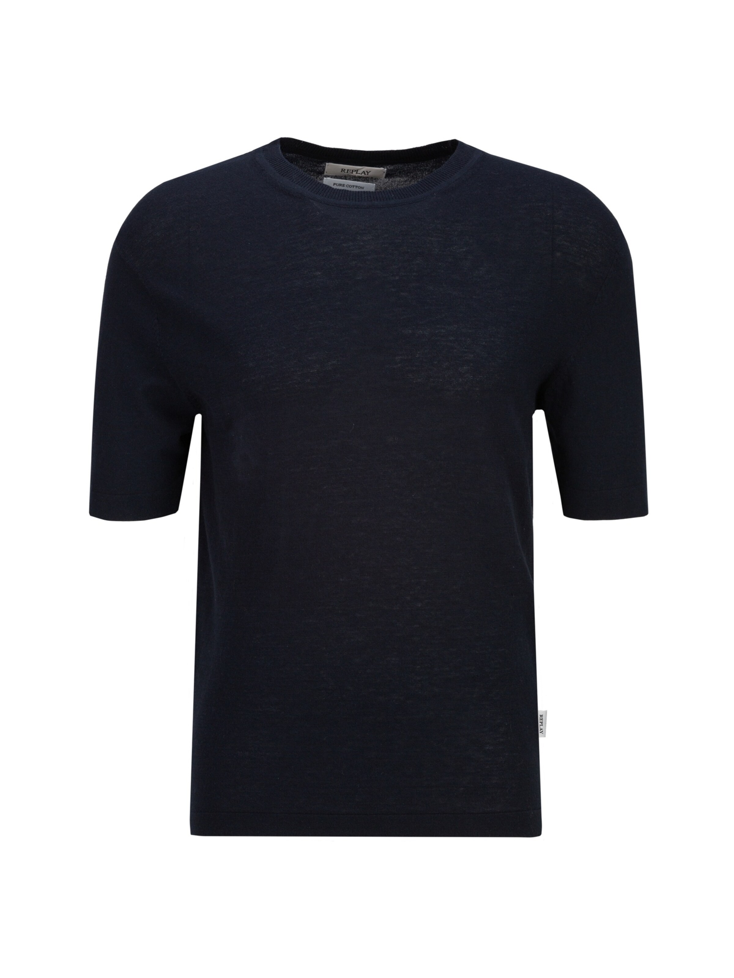 REPLAY T-Shirt in L in dunkelblau, Produktansicht