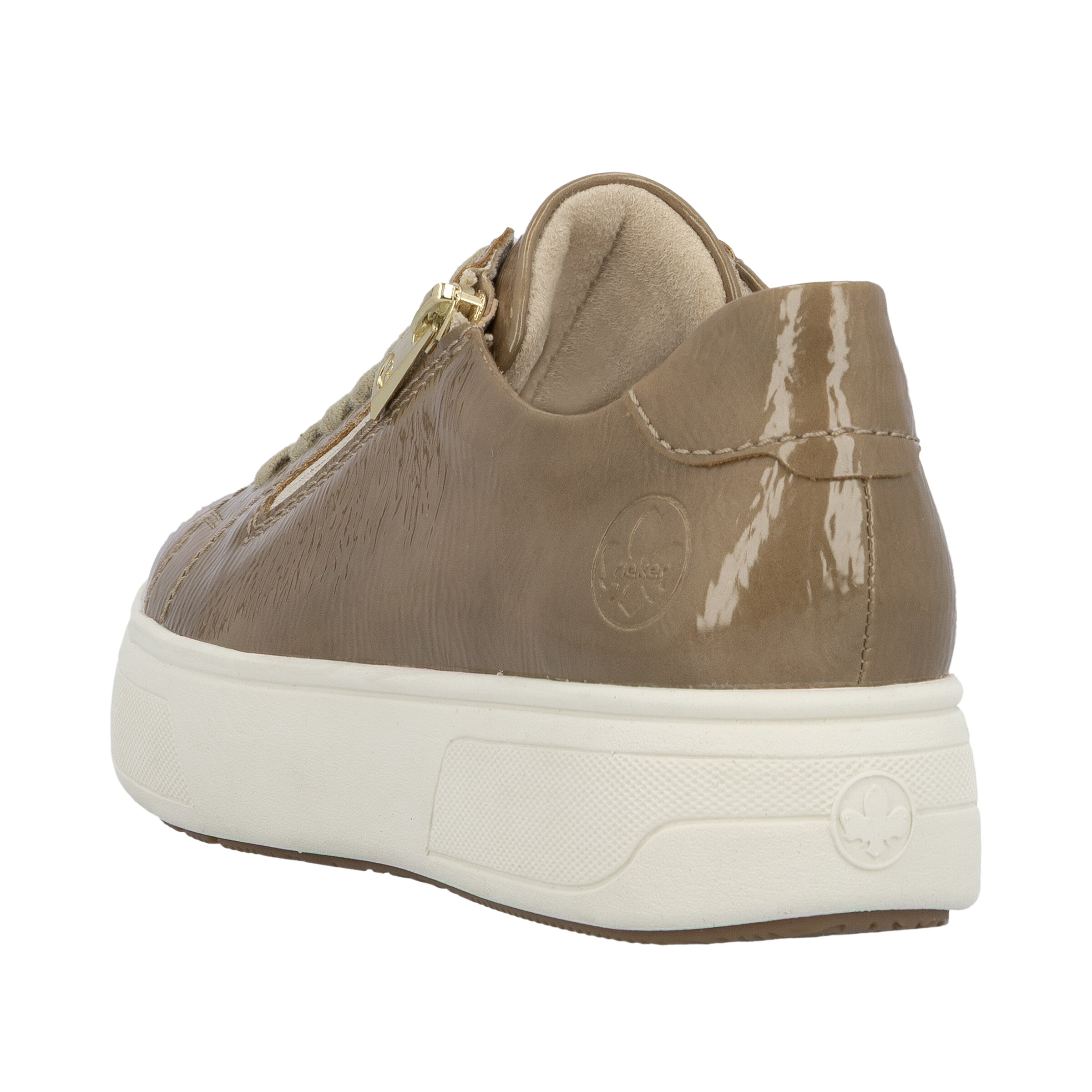 Baskets basses Rieker en beige
