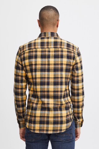 BLEND Regular fit Button Up Shirt in Yellow