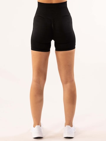 Skinny Pantaloni sportivi 'Scrunch' di Divina in nero