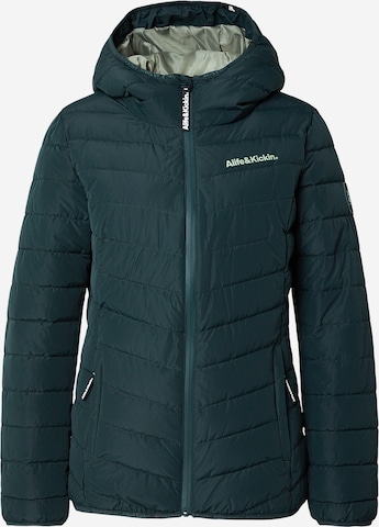 alife & kickin Prechodná bunda 'RabeaAK A' - Zelená: predná strana