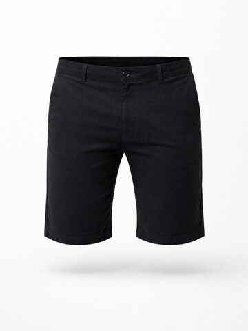 Regular Pantaloni eleganți 'Pantoneclo Men’s Chino Shorts' de la PANTONECLO pe negru: față