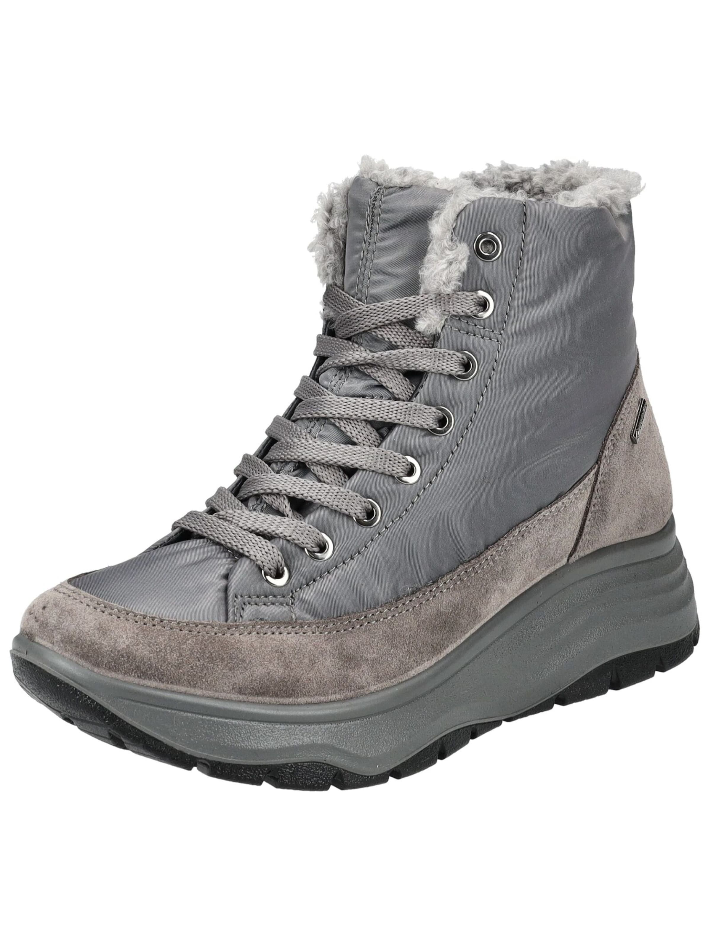 IGI&CO Lace-up bootie in Grey: front