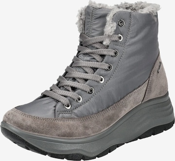 Stivaletto stringato di IGI&CO in grigio: frontale