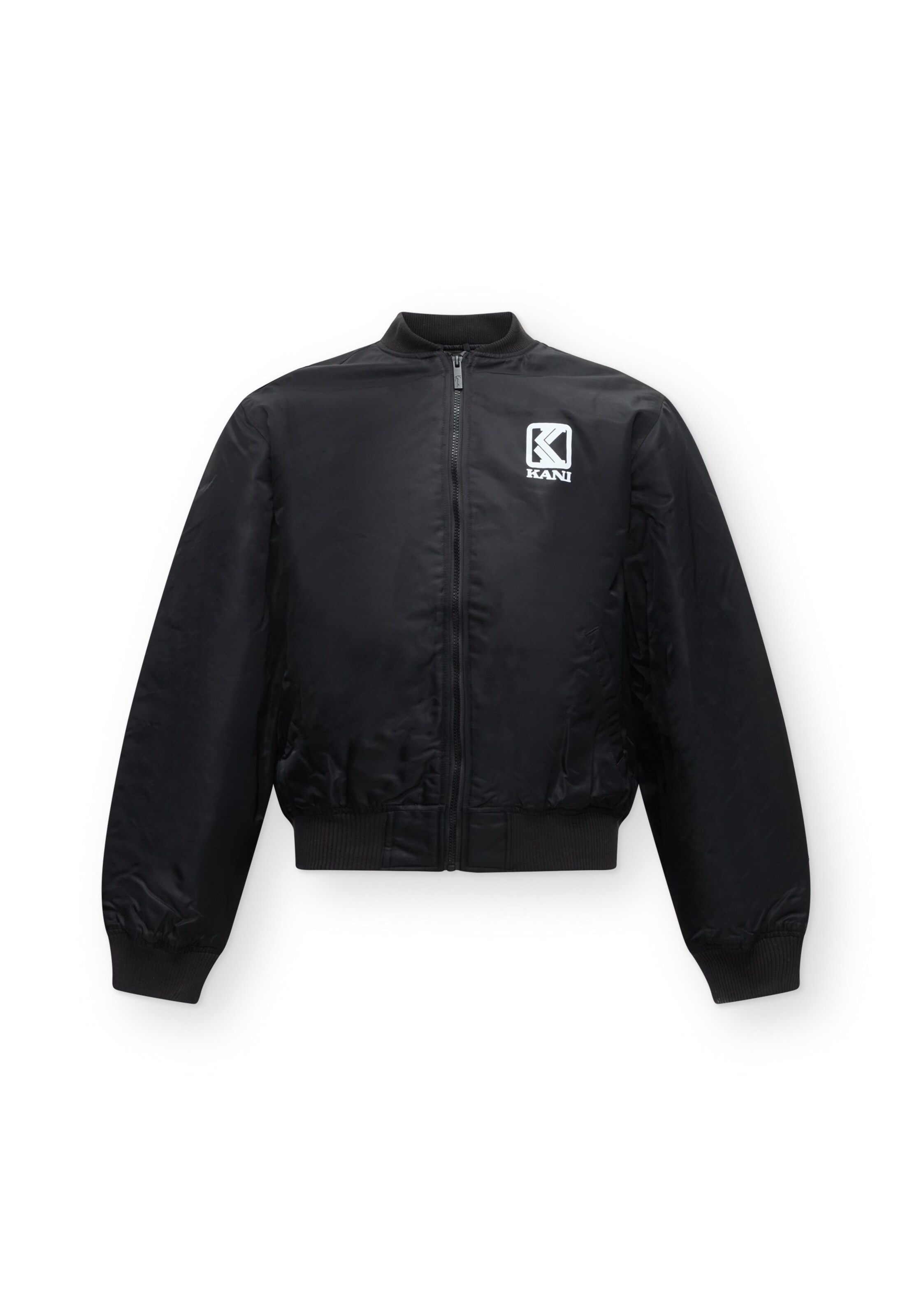 Karl Kani Jacke in XS in schwarz / weiß, Produktansicht
