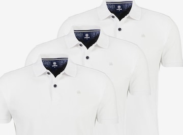 LERROS Shirt 'Basic' in Wit: voorkant