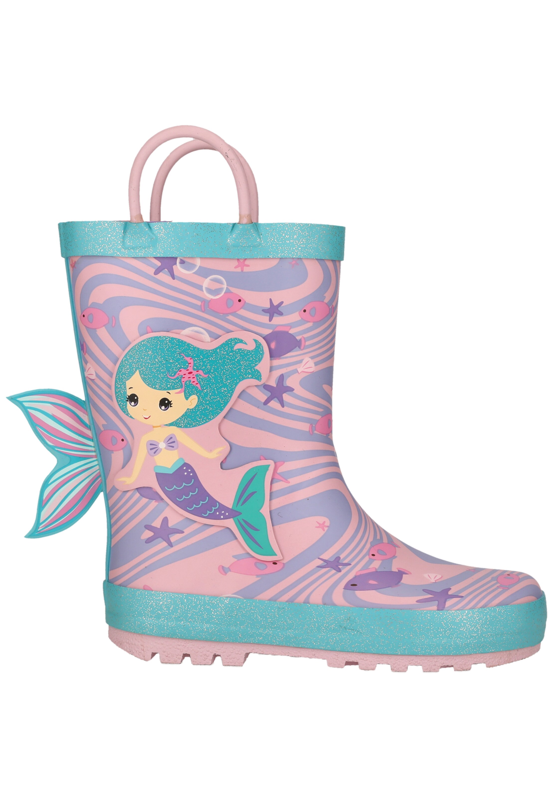 ZigZag Regenlaarzen 'Rook' in Lila