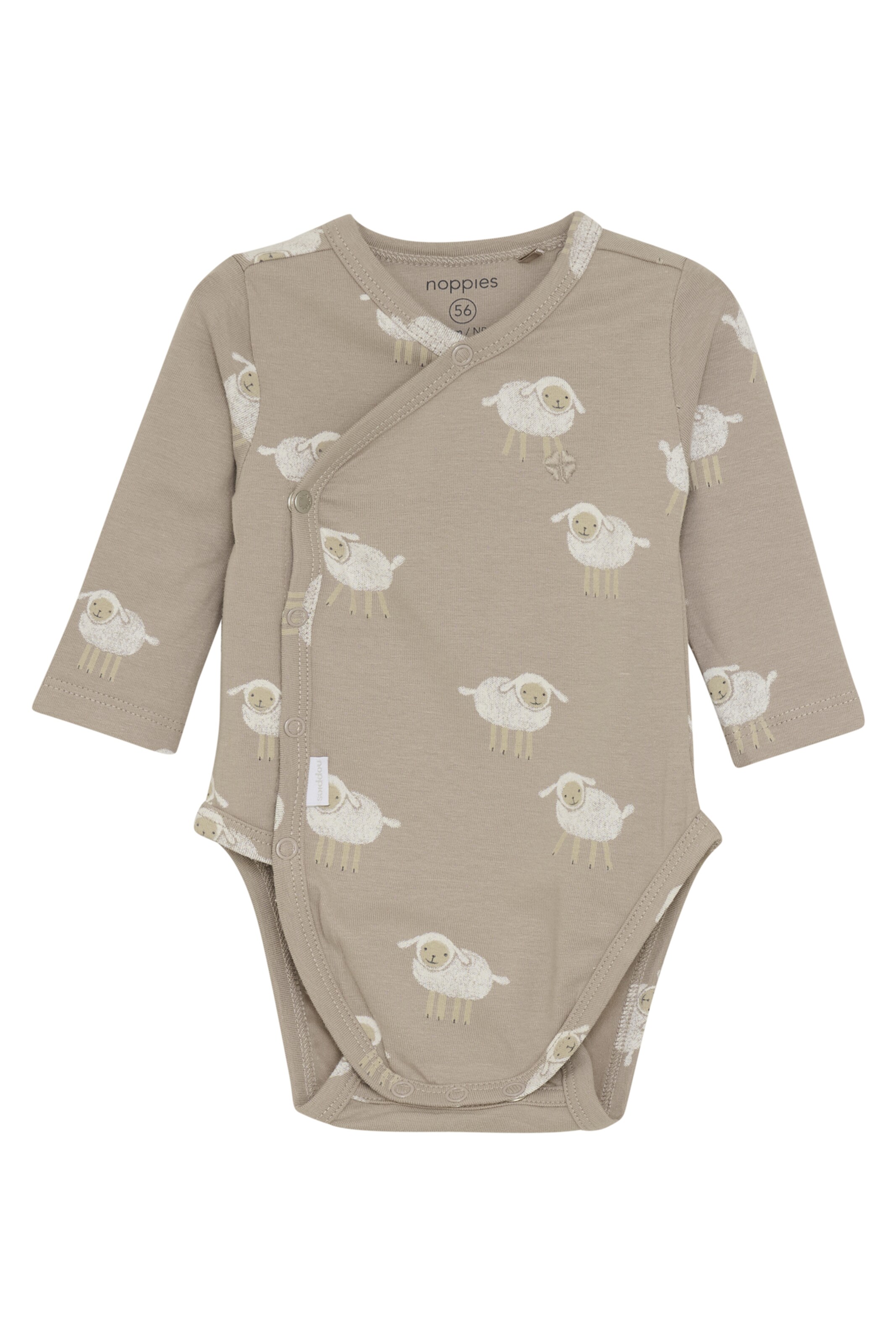 Noppies Romper/bodysuit 'Sumrall' in Beige: front