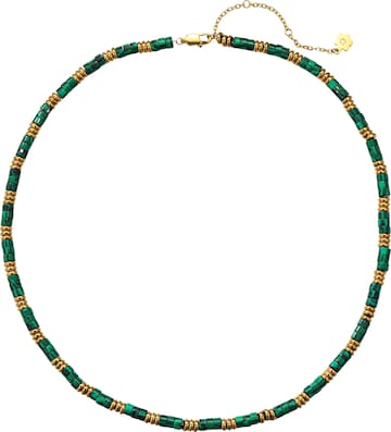 Hey Happiness - Cadena 'Chunky' en oro: frente