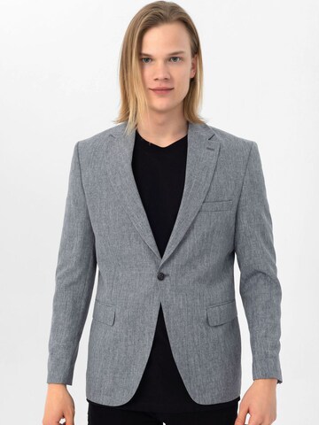 Daniel Hills Regular fit Colbert in Grijs: voorkant