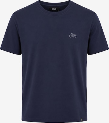 T-Shirt 'Hygge' Clean Cut Copenhagen en bleu : devant