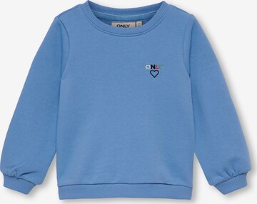 KIDS ONLY Sweatshirt 'Noomi' in Blauw: voorkant