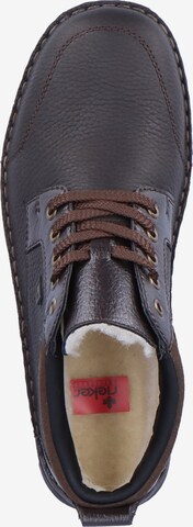 Rieker Lace-Up Boots in Brown