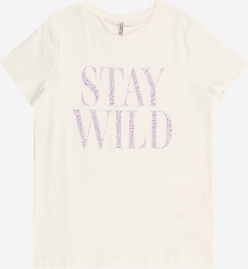 KIDS ONLY Shirt 'SELINA' in White: front
