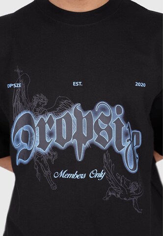 Dropsize T-Shirt in Schwarz