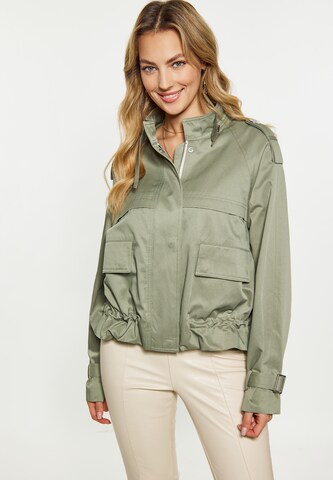 faina Between-Season Jacket in Green